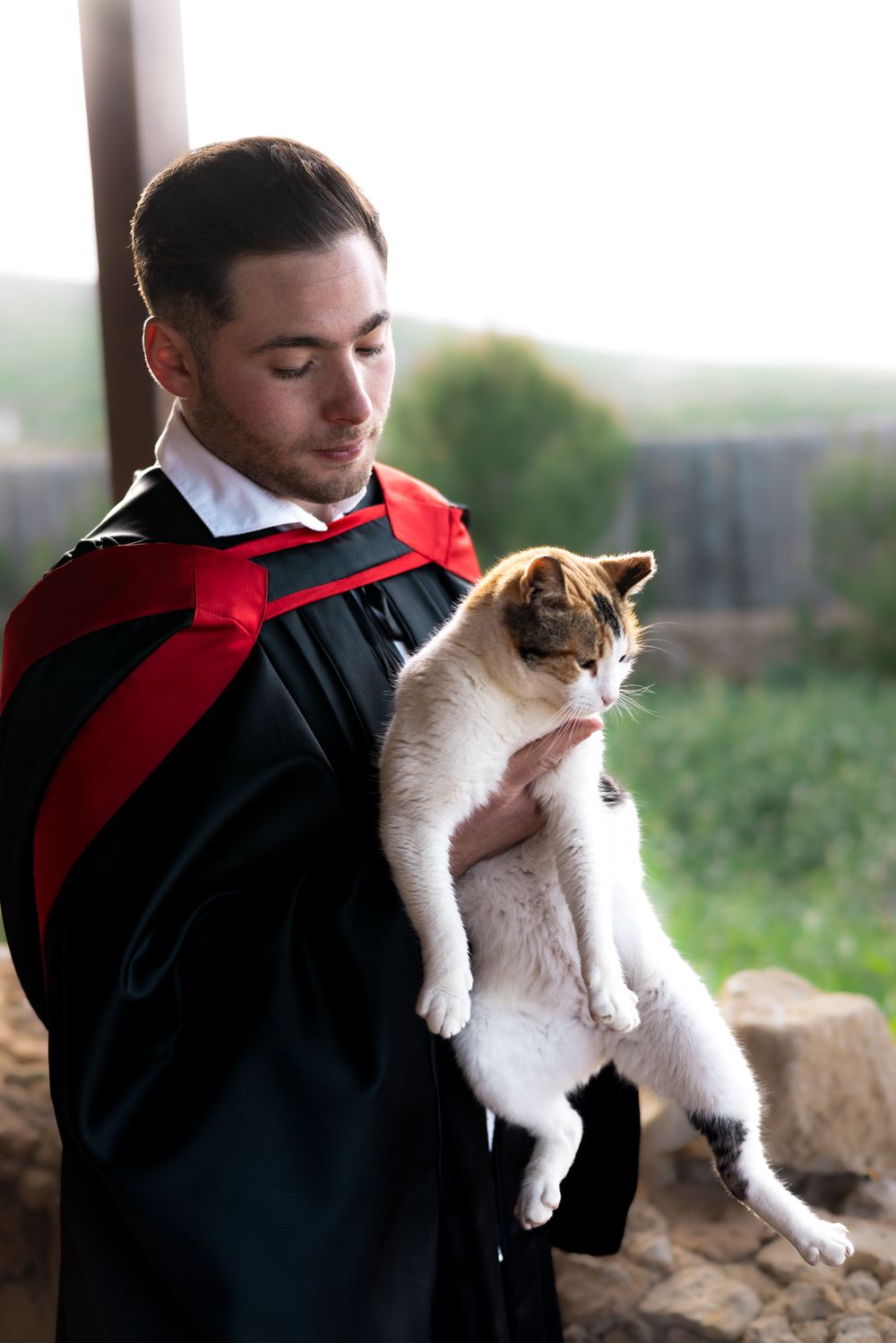 Couple Graduation Photo, Gozo Malta