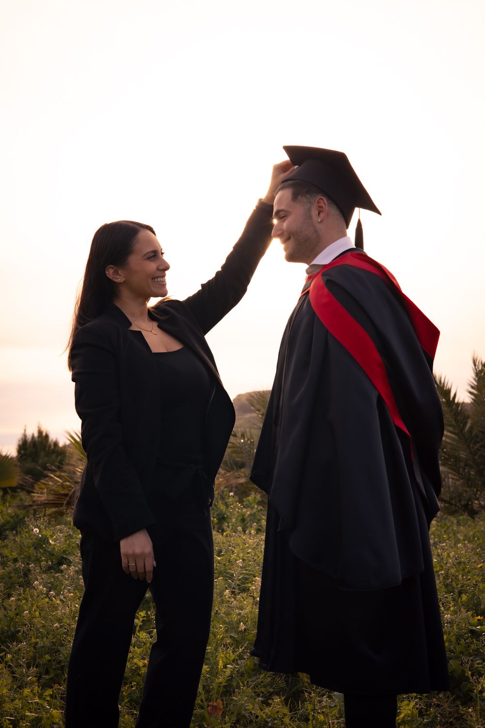 Couple Graduation Photo, Gozo Malta