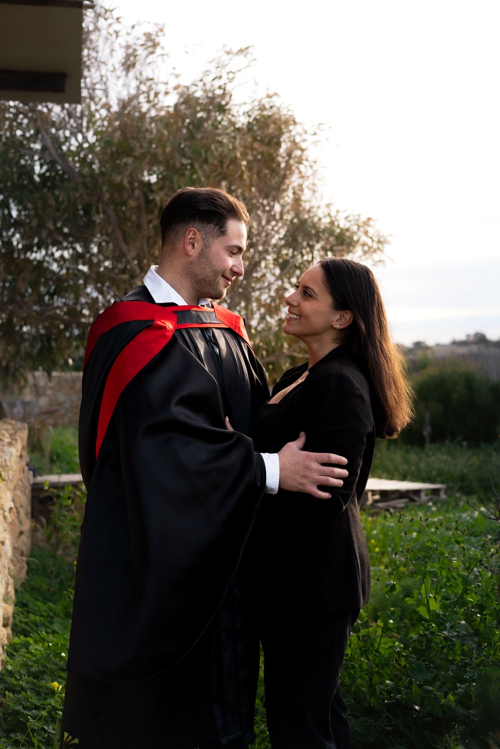 Couple Graduation Photo, Gozo Malta
