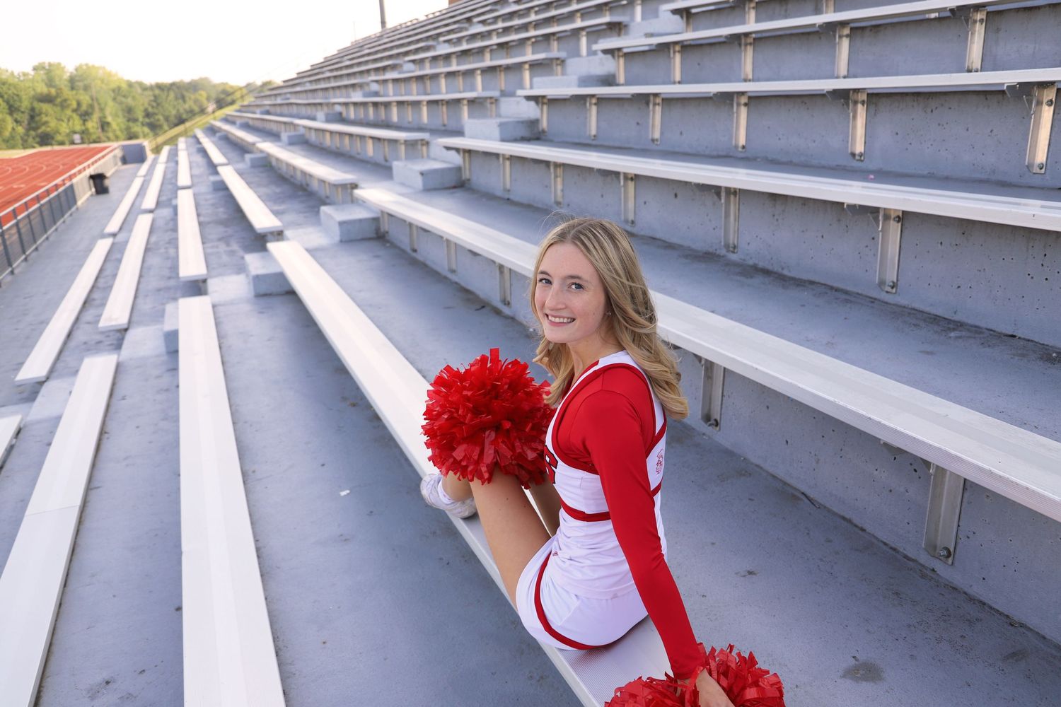 Cheerleader Senior Photo