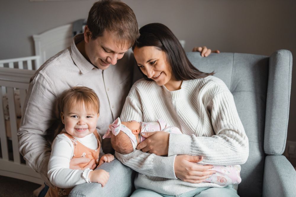 madison wi lifestyle family photographer in home cozy studio aesthetic professional documentary style photos newborn toddler bright airy