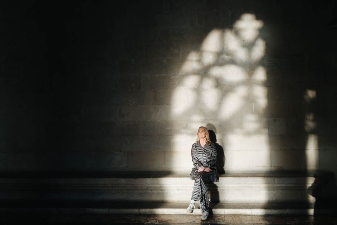 Woman in Mallorca, business portrait session.