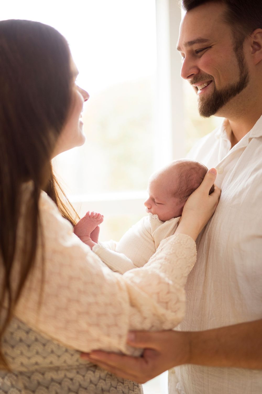Familie billeder, portræt af hele familien, sydfyn