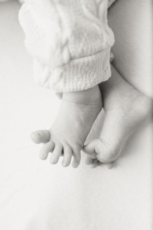 Detail shots Lifestyle newborn photography East Texas