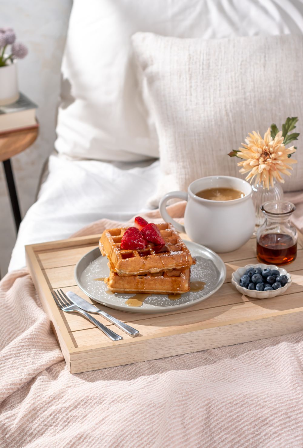 Breakfast Tray Waffles