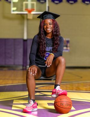 Senior Basketball Portrait, Graduation Photo Shoot