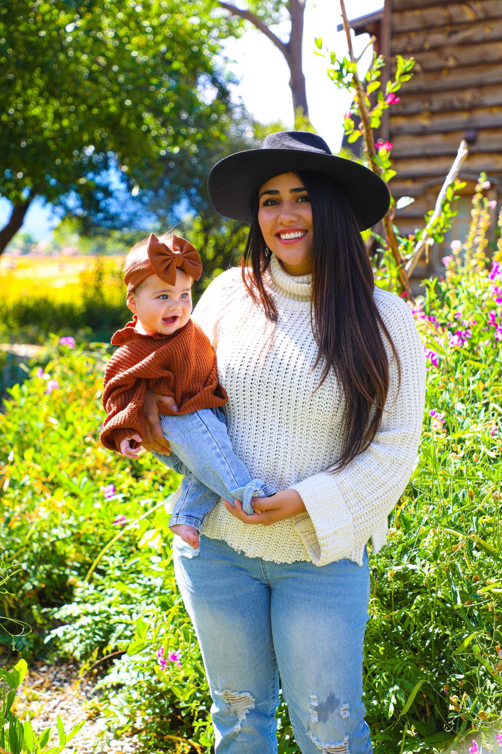 6MONTHS-2-Outdoor Family Portraits-DC Barrone Photography-Taos, NM