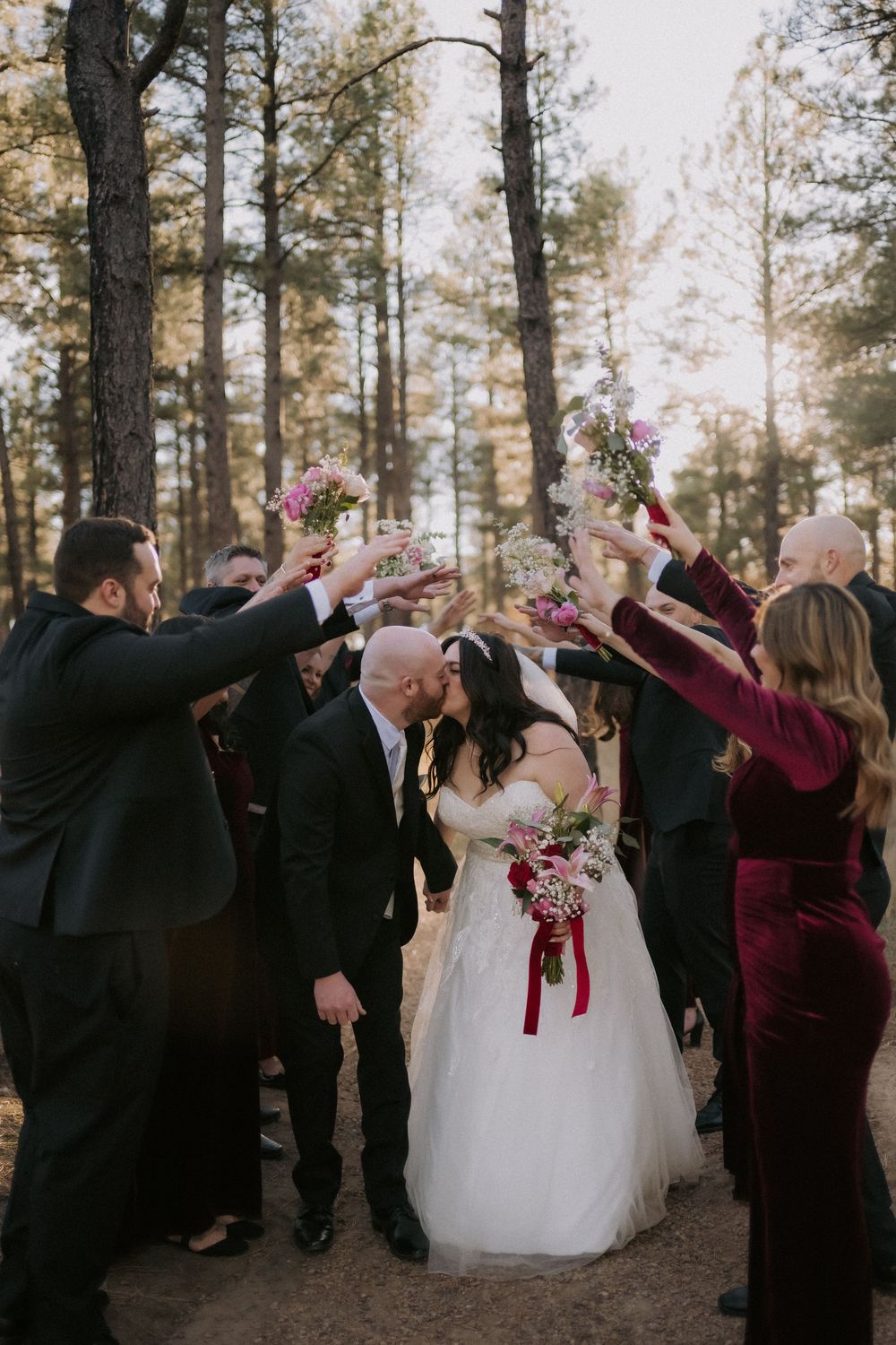 manzano mountain retreat wedding photographer. New Mexico wedding and elopement photographer. queer wedding photographer in New Mexico.
