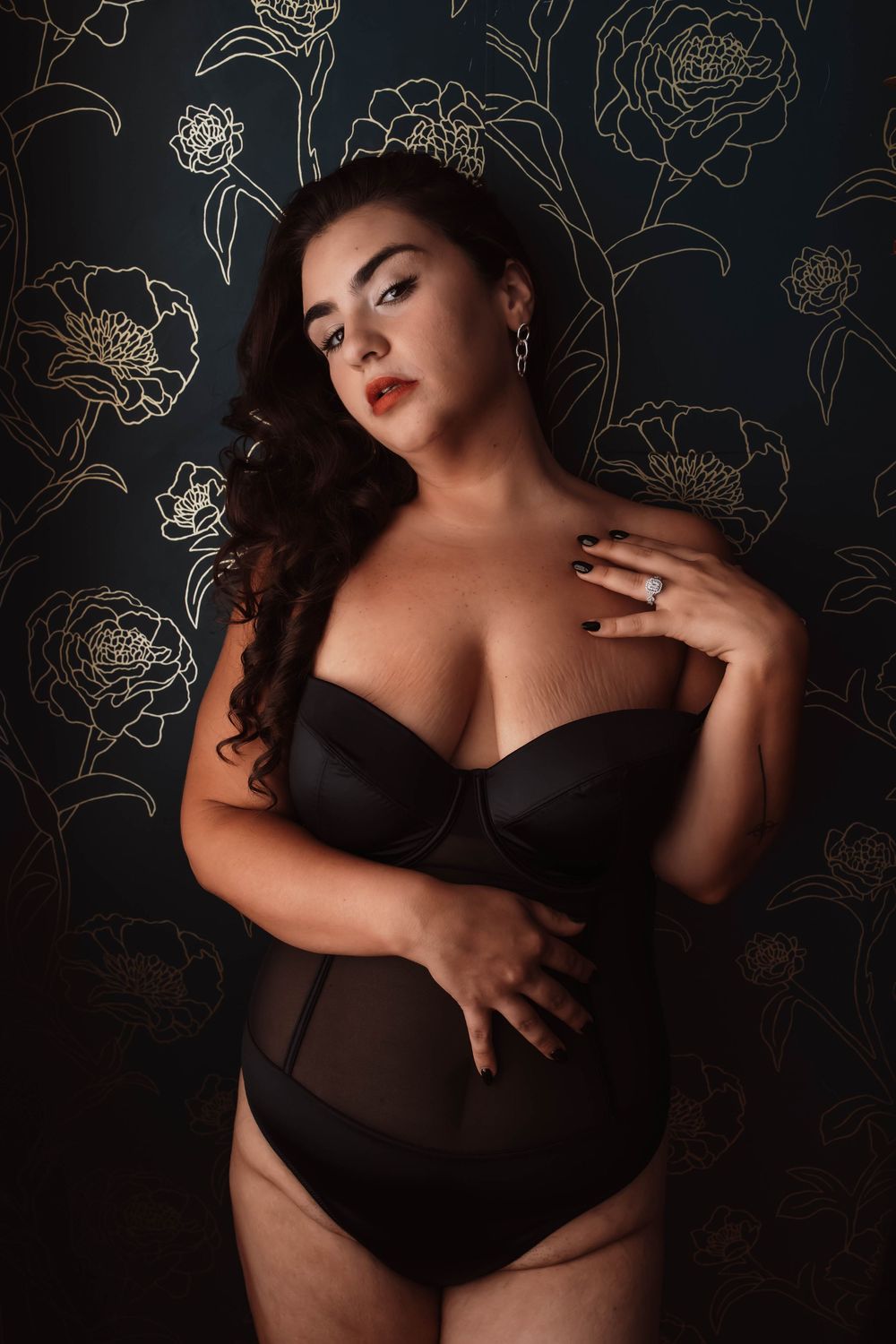 subtle boudoir imagery photographed with attention to detail and emotion in Private Hudson Valley Studio