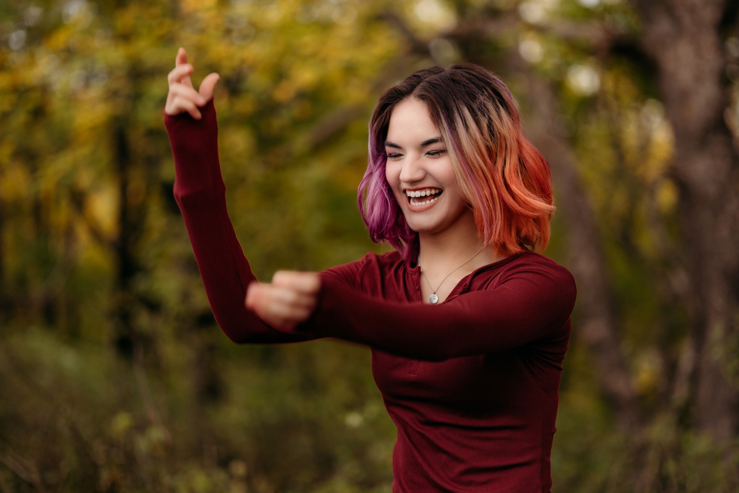 Minnesota high school senior dancing