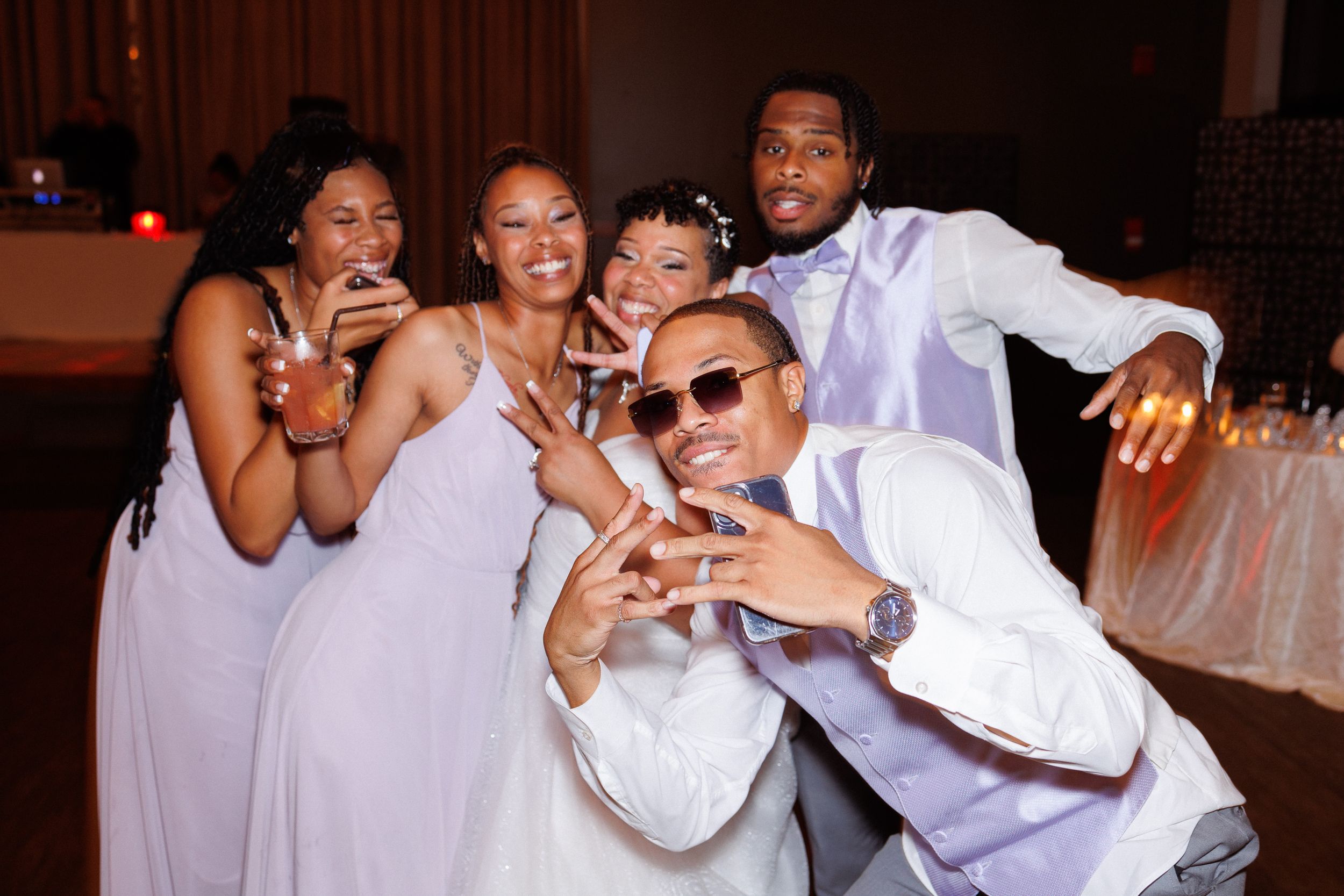 A wedding reception photographed by Hudson Valley based photographer, Sasha Pierre-Louis