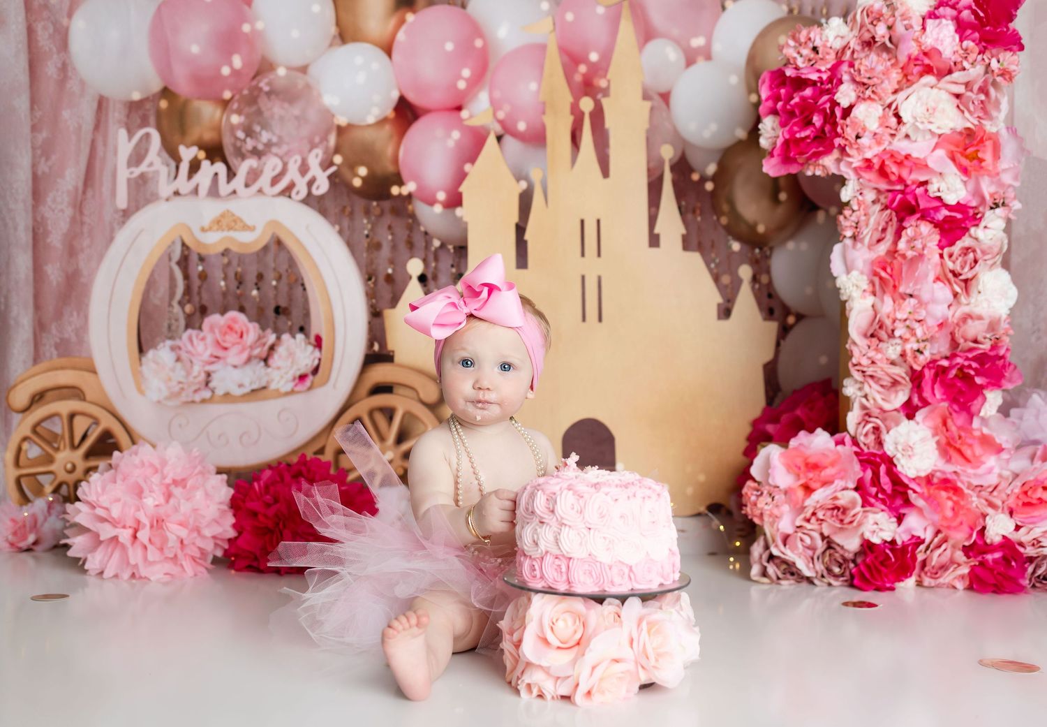 cake smash session in Louisiana