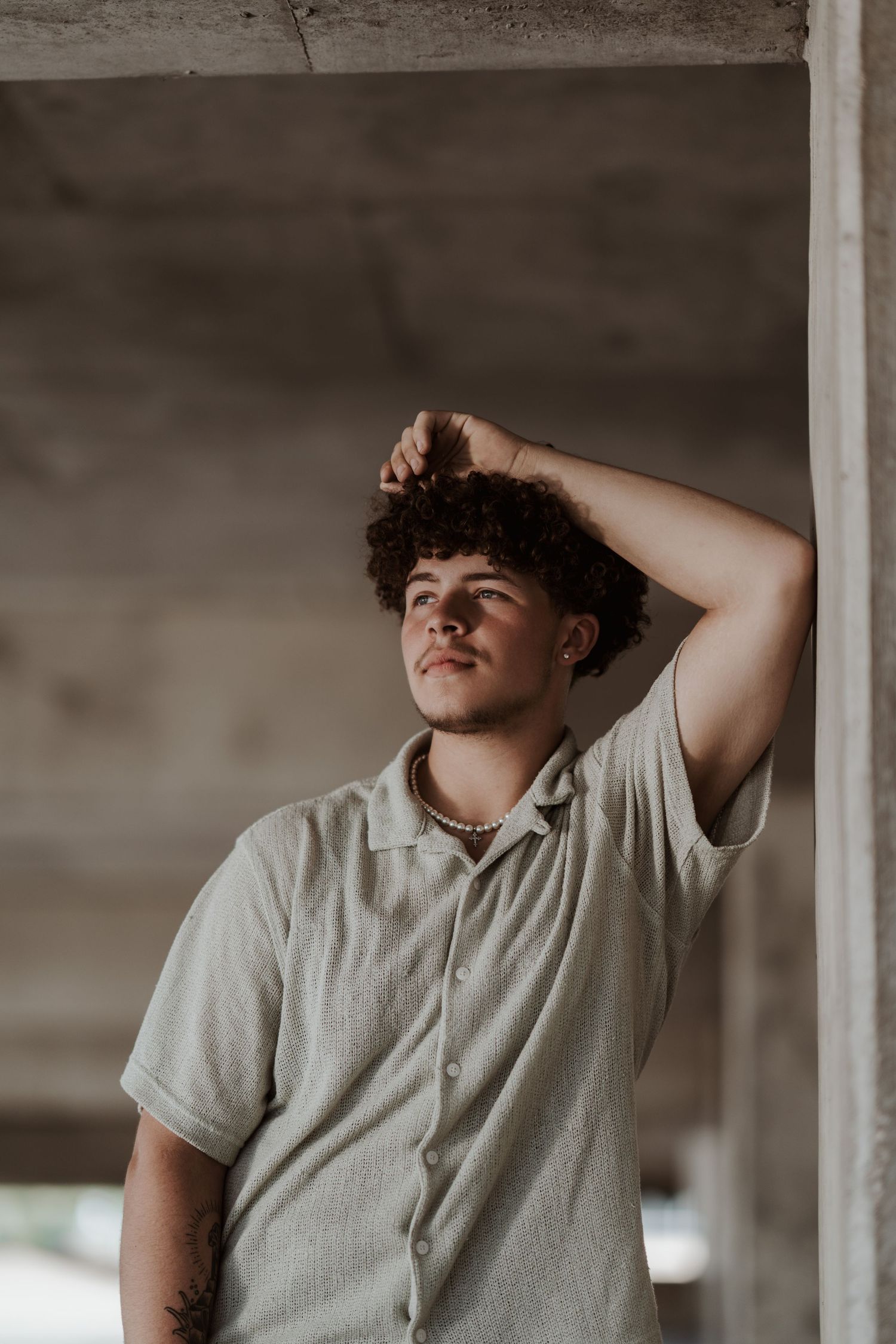 Urban Parking Lot senior portrait- Minneapolis, MN – Juve Photography