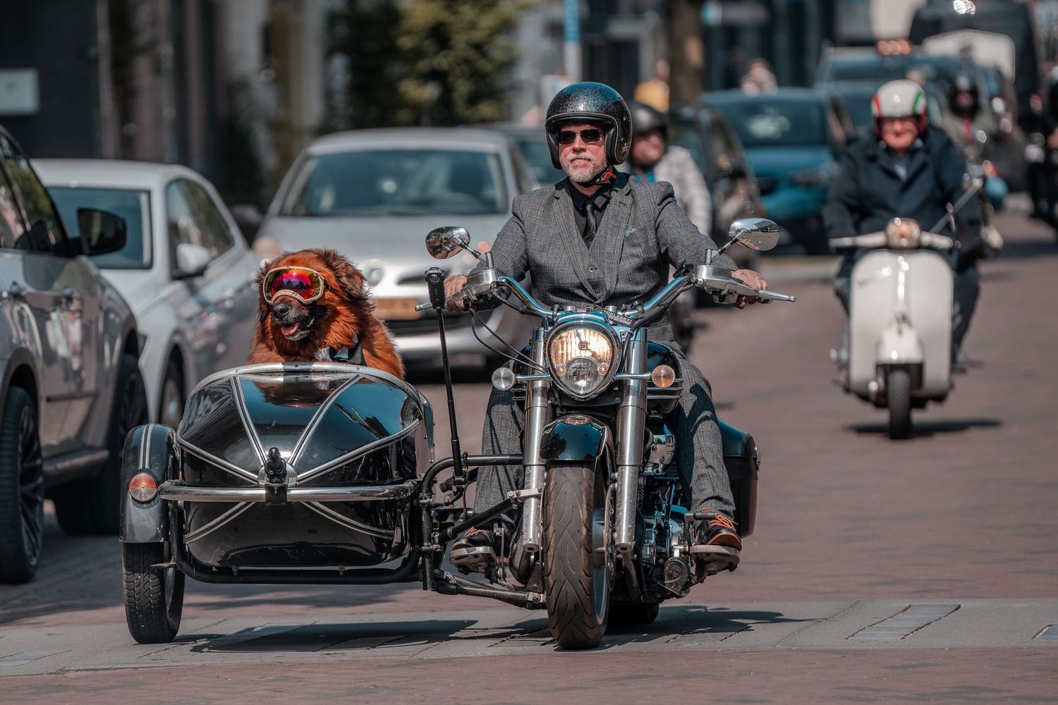 motor hond gentleman's ride breda