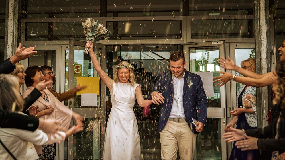 Photo de la cérémonie de mariage, reportage par Chloé Cabanes