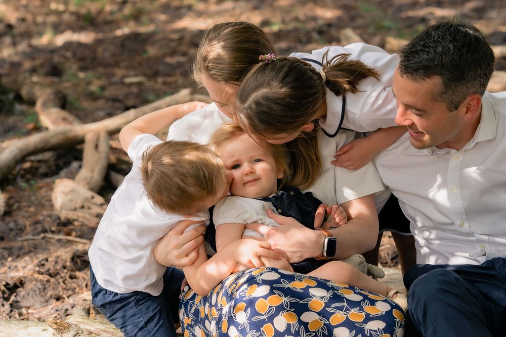 Attaque de bisous, séance lifestyle