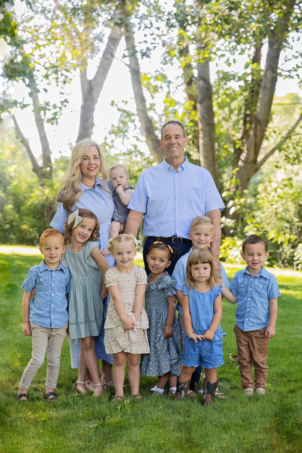Grandparents family photography Boise Idaho