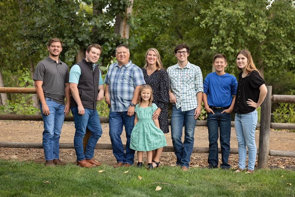 Large family Boise photography
