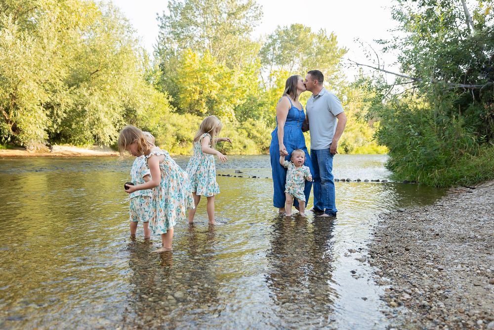 Boise river Idaho family photography