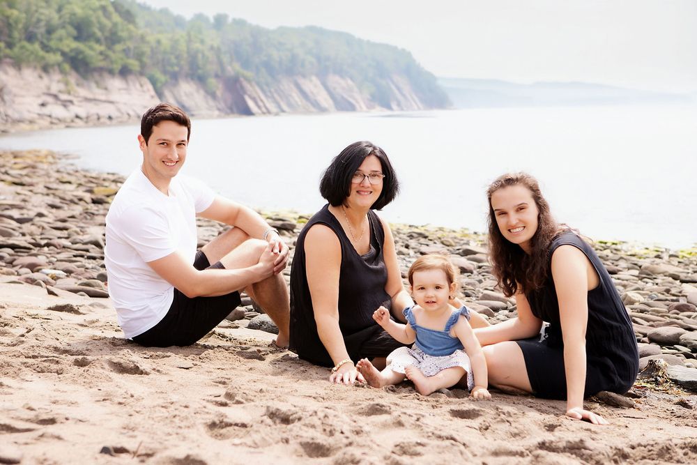 seance famille plage gaspesie - photographe gaspe