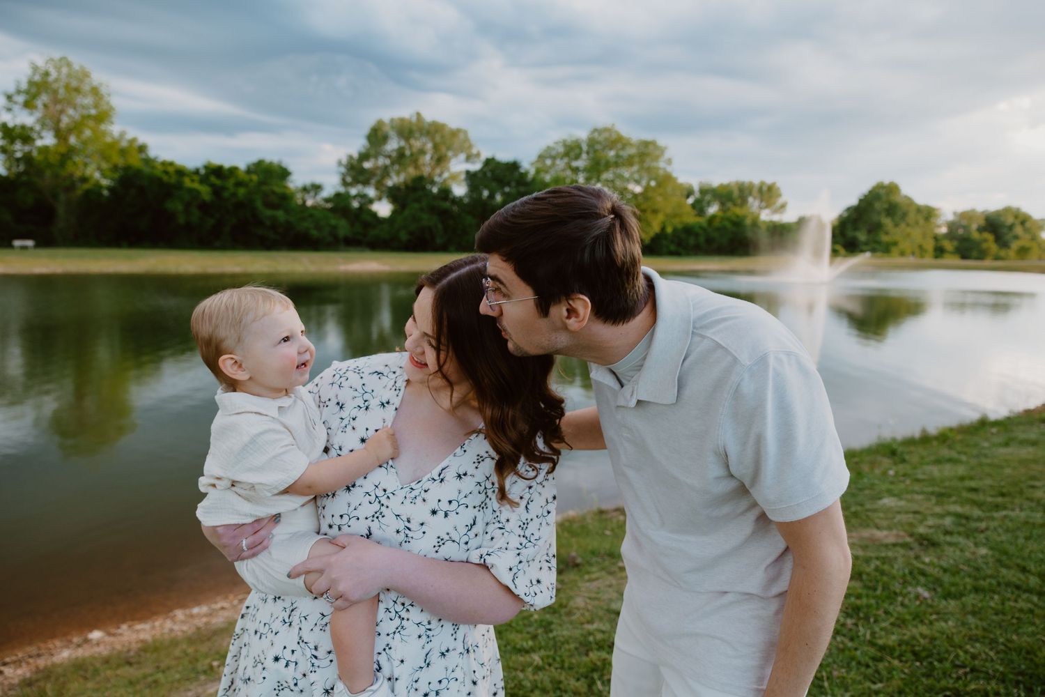 Lifestyle couples portrait in Joplin, Missouri with movement-focused posing and intimate storytelling.