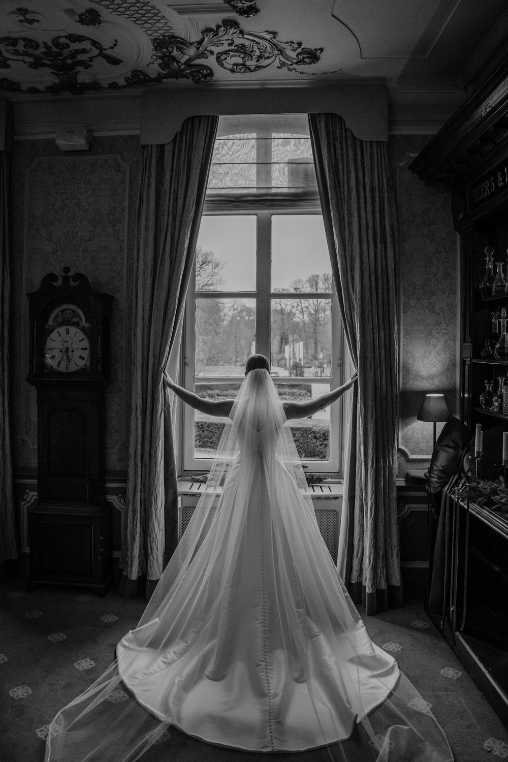Bruidsfotografie bij kasteel Engelenburg