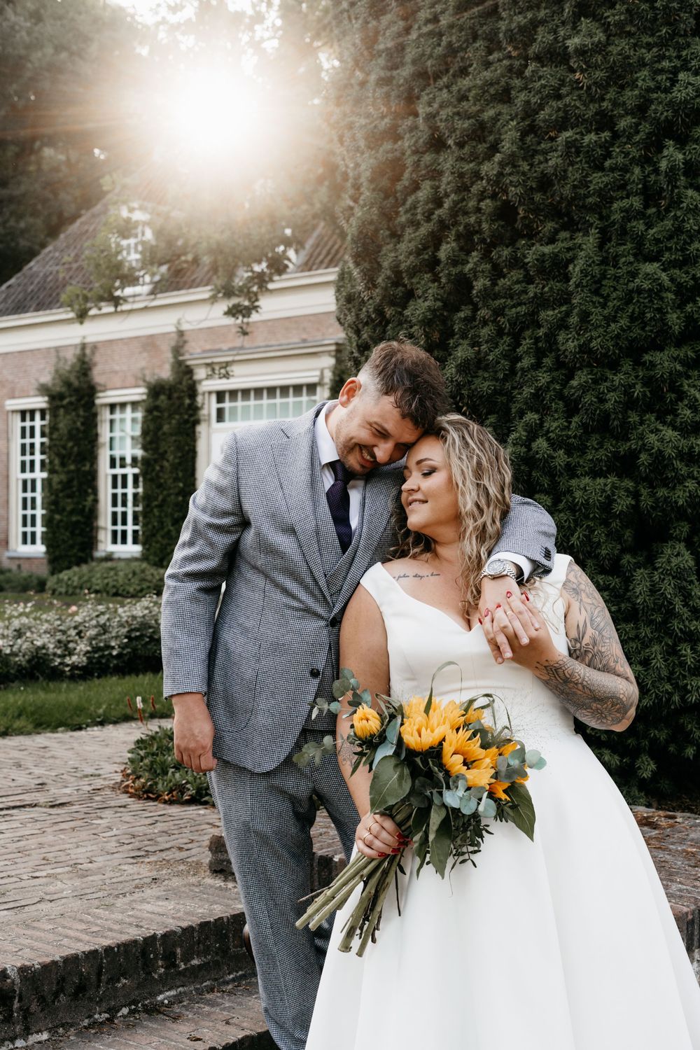 Bruidsfotografie bij Park Zypendaal in Arnhem