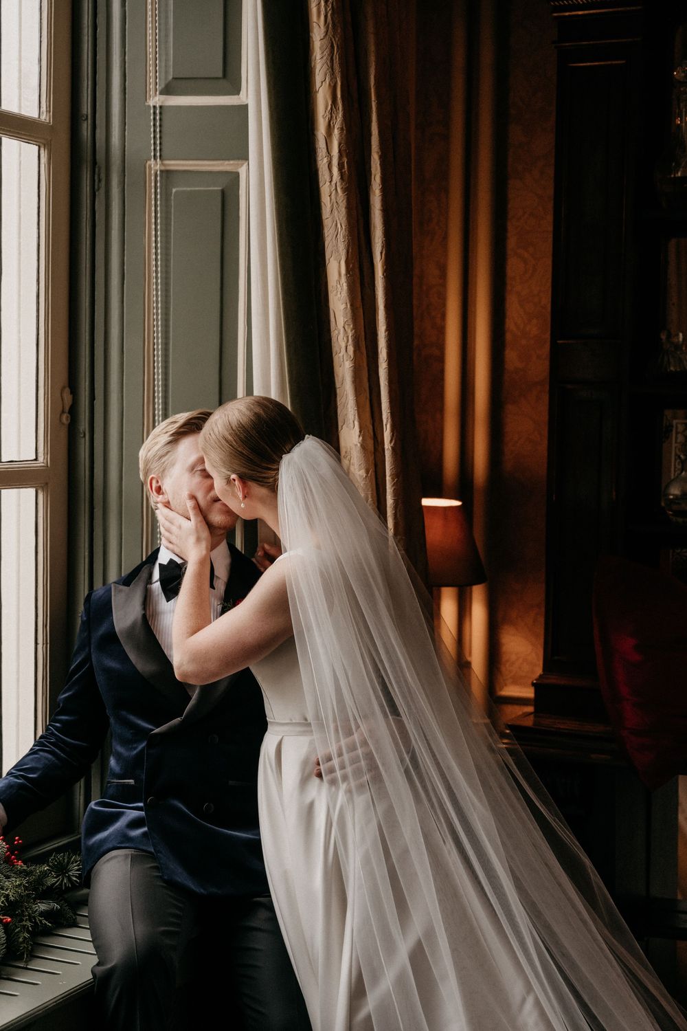 Bruidsfotografie bij kasteel Engelenburg