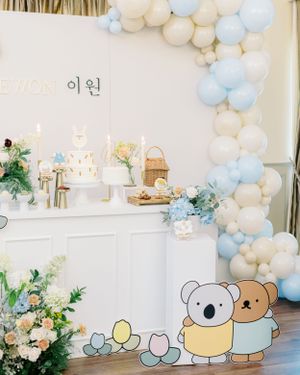 New York City Fine Art Film Family Photographer Haru events Korean 1st birthday Dohl