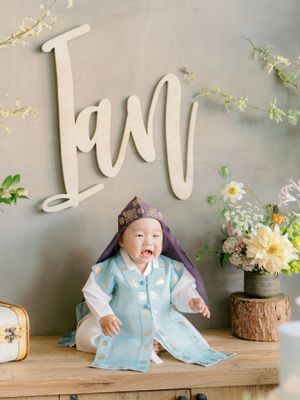 Jeanie Jang Photo New Jersey New York Film Family Photographer Dohl Korean 1st Birthday