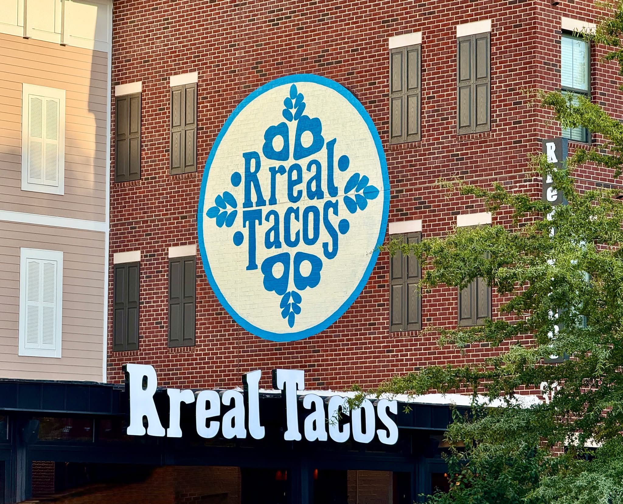 Real Tacos logo in Lawrenceville, GA