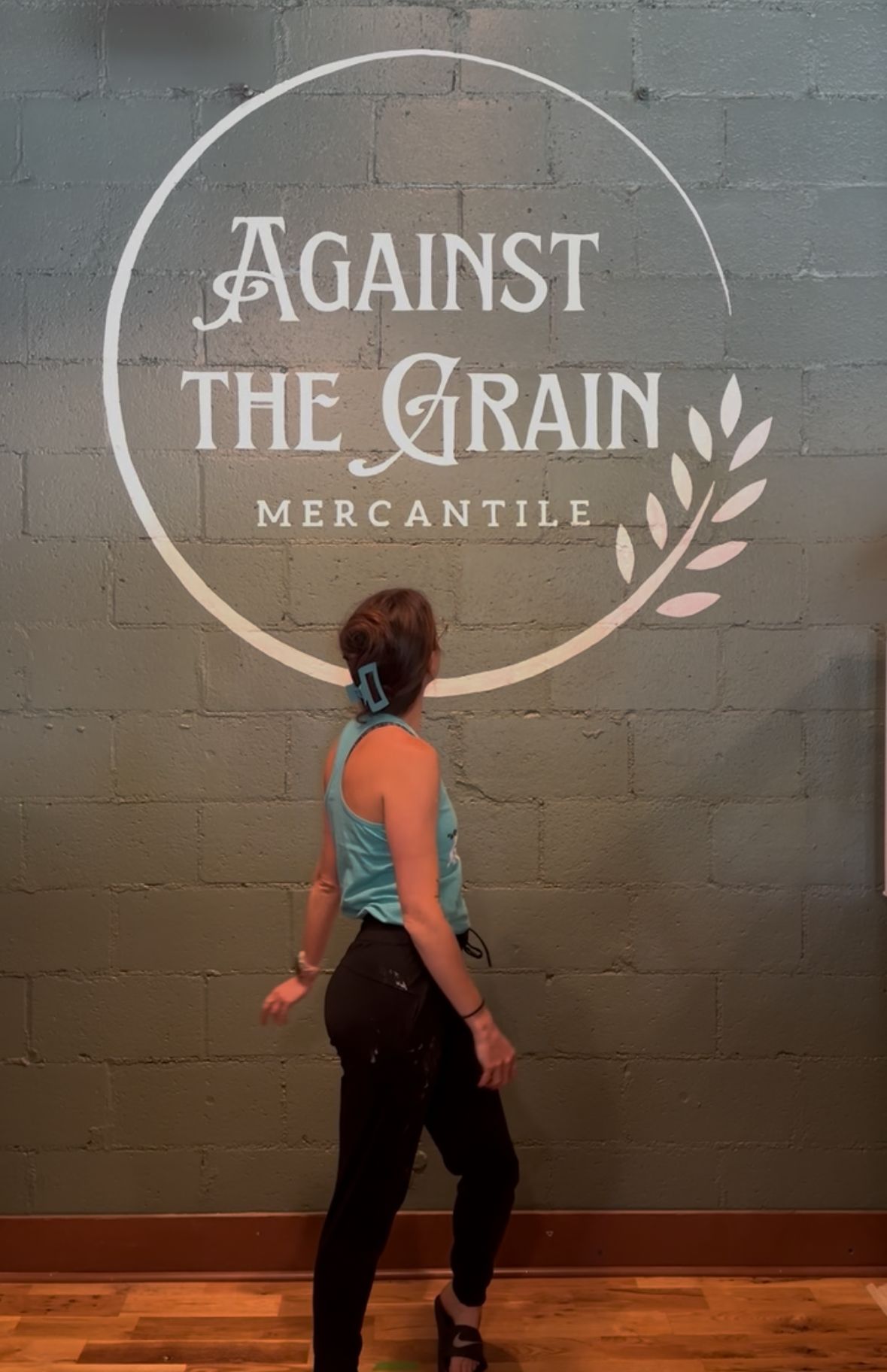 Against the Grain Mercantile logo in Central, SC