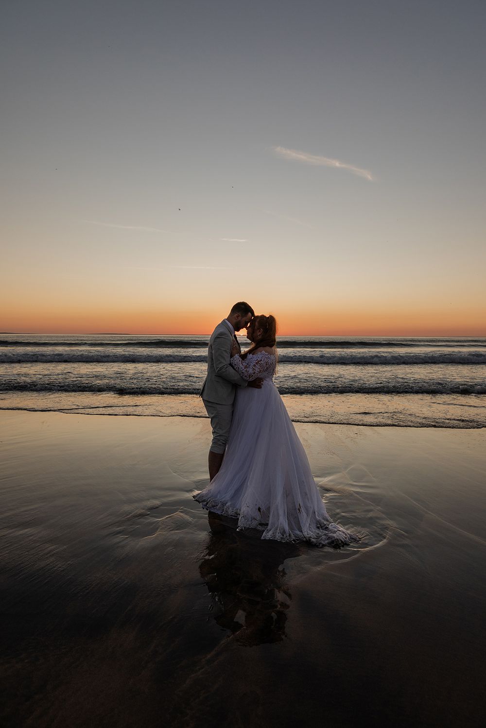 Micro wedding at Fanore beach, Ireland
