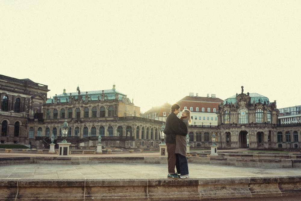 Paar Fotoshooting Dresden Altstadt