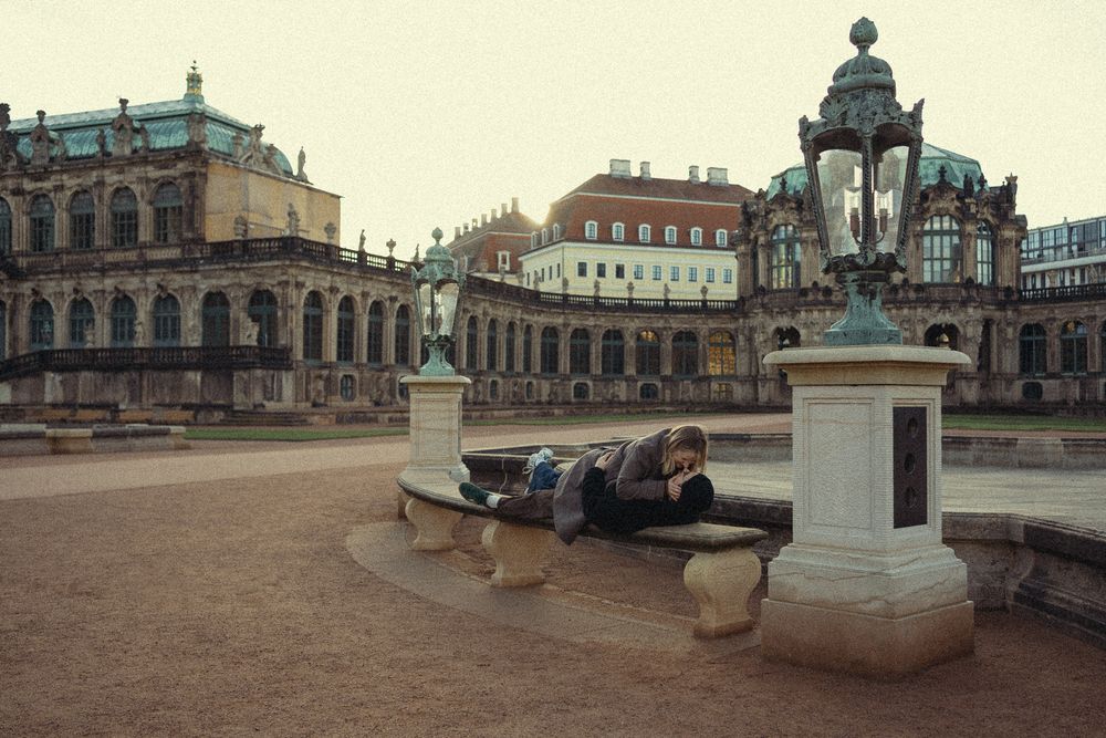 Paar Fotoshooting Dresden Altstadt