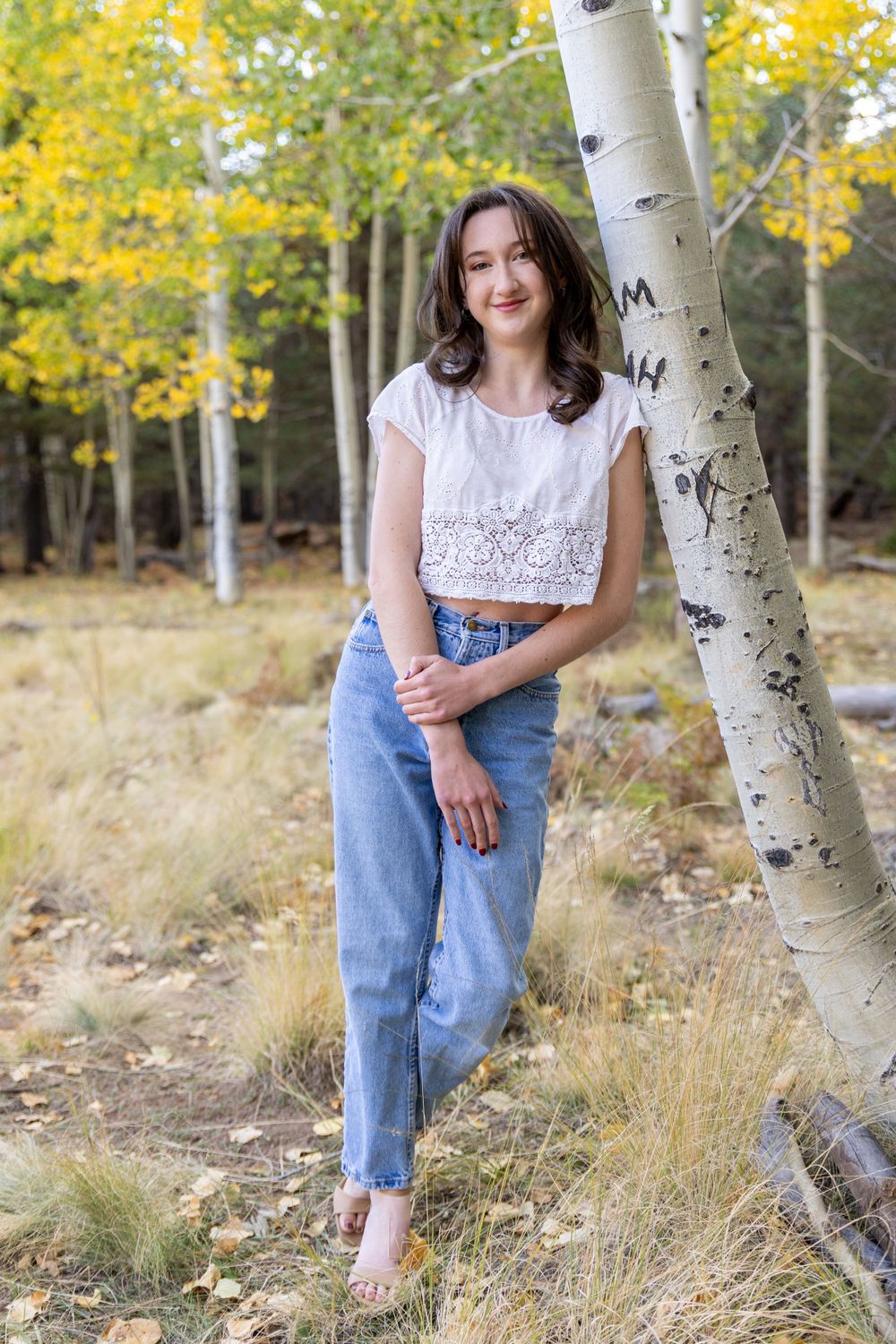 grad, aspens, northern arizona, flagstaff, female, portrait photographer, rhianna k photography