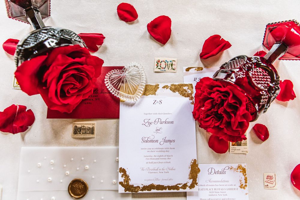 Buffalo Wedding Photography with Stems Glass Co, Gp Invitations, Olive Fleur Floral Design Buffalo New York