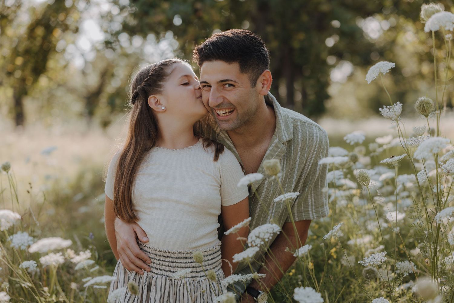 Familienshooting Tochter mit Papa