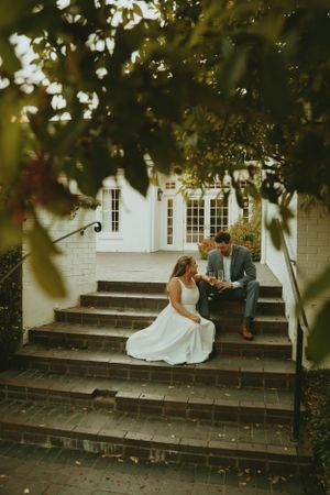 DFW engagement photographer vintage feel-retro style-classy Texas Engagement Photographer