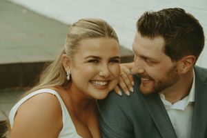 DFW engagement photographer vintage feel-retro style-classy Texas Engagement Photographer