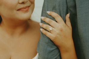 DFW engagement photographer vintage feel-retro style-classy Texas Engagement Photographer