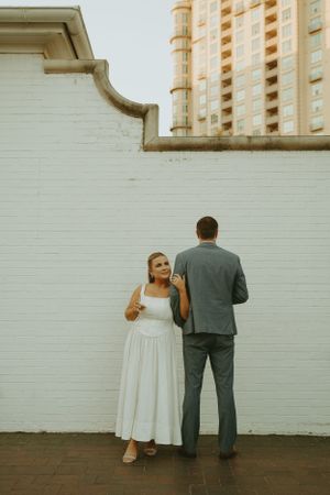 DFW engagement photographer vintage feel-retro style-classy Texas Engagement Photographer