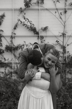 DFW engagement photographer vintage feel-retro style-classy Texas Engagement Photographer