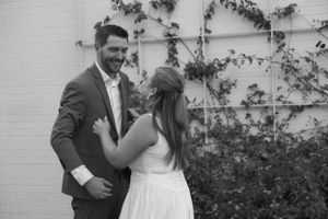 DFW engagement photographer vintage feel-retro style-classy Texas Engagement Photographer
