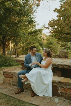 DFW engagement photographer vintage feel-retro style-classy Texas Engagement Photographer-Candid engagement session