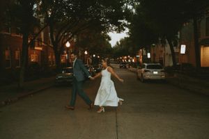 DFW engagement photographer vintage feel-retro style-classy Texas Engagement Photographer-Candid engagement session