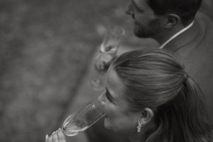 DFW engagement photographer vintage feel-retro style-classy Texas Engagement Photographer-Candid engagement session