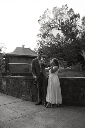 DFW engagement photographer vintage feel-retro style-classy Texas Engagement Photographer-Candid engagement session