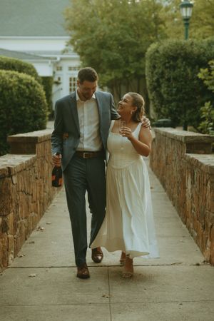 DFW engagement photographer vintage feel-retro style-classy Texas Engagement Photographer-Candid engagement session
