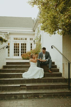 DFW engagement photographer vintage feel-retro style-classy Texas Engagement Photographer